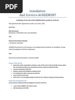 INSTALLATION and Services AGREEMENT.docx