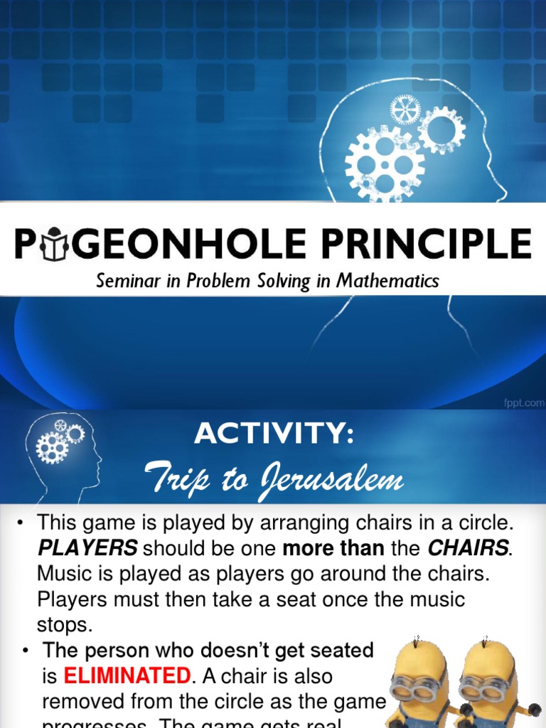 Pigeonhole Principle Final Number Theory Physics & Mathematics