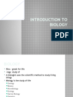 Introduction to Biology Part 1