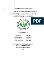 Download Makalah Sistem Informasi Manajemen Kelompok 2 E-commerce Full by Melani Tanjung SN364701959 doc pdf