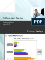 At Home Agent Selection Benchmark Survey March 2010