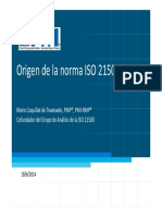 Origen de La Norma ISO 21500