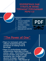 PepsiCo Diversifikasi Strategis