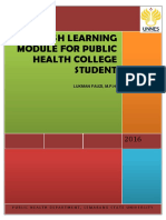 English Learning Module For PH College Student