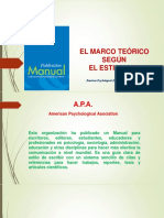 Marco Teórico Al Estilo Apa PDF