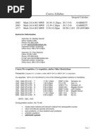 UT Dallas Syllabus For Math2414.001.10f Taught by Bentley Garrett (btg032000)