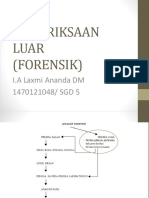 PEMERIKSAAN LUAR Forensik