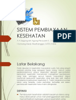 Sistem Pembiayaan Kesehatan