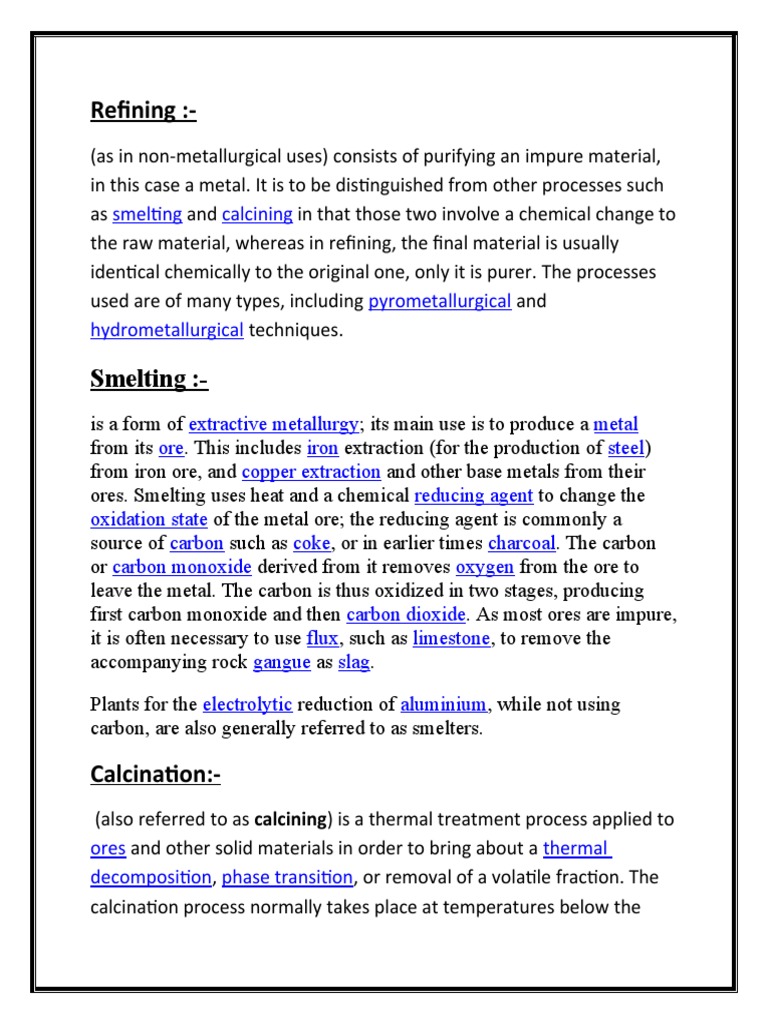 Refining | PDF