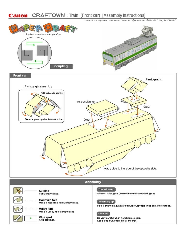 Model Train Assembly Guide | PDF