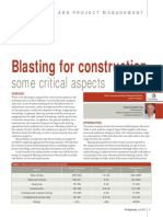Blasting For Construction PDF