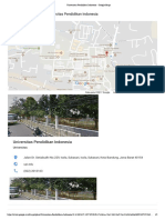 Universitas Pendidikan Indonesia - Google Maps