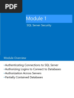 SQL Server Security