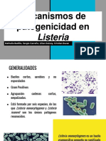 Mecanismos de Patogenicidad de Listeria Spp.