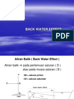Back Water Effect