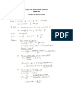 ENES 220 - Mechanics of Materials Spring 2003 Solutions To Homework #5