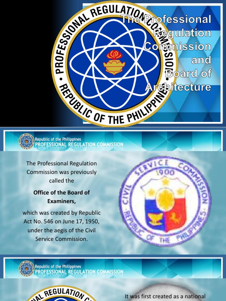 Overview of PRC and Architecture Board | PDF | Government Agencies ...