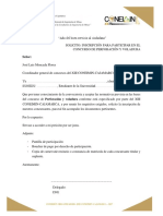 Perforación y Voladura Solicitud de Inscripcion