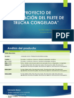 Proyecto de Exportación Del Filete de Trucha