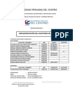 Universidad Peruana Del Centro Informe
