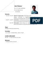 Raheel Kumar CV