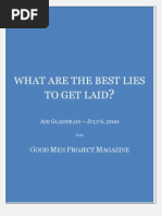 Download What Are the Best Lies to Get Laid by GoodMenProject SN36473503 doc pdf