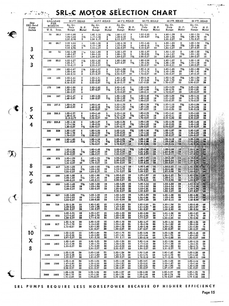 SRL Pump | PDF
