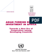 2007 UNDP Report On Asian FDI in Africa