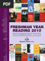 Download Freshman Year Reading by RandomHouseAcademic SN36473867 doc pdf