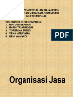 Organisasi Jasa & Multinasional