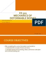 ES 322 Mechanics of Deformable Bodies: Kristine May Maturan, CE Cor Jesu College, Inc