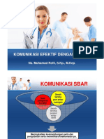 Komunikasi Dengan Teknik SBAR PDF