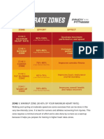 Zone 1: Warmup Zone (50-60% of Your Maximum Heart Rate)