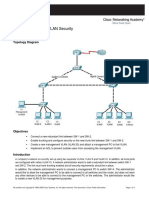 PT Activity: Layer 2 VLAN Security: Instructor Version