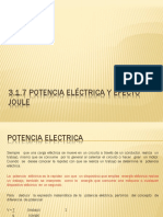 3.1.7 Potencia Eléctrica y Efecto Joule