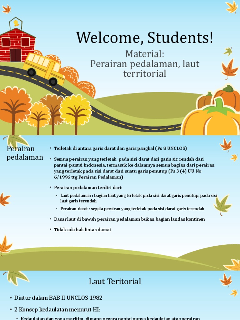 4 Perairan Pedalaman, Laut Teritorial, Perairan Kepulauan