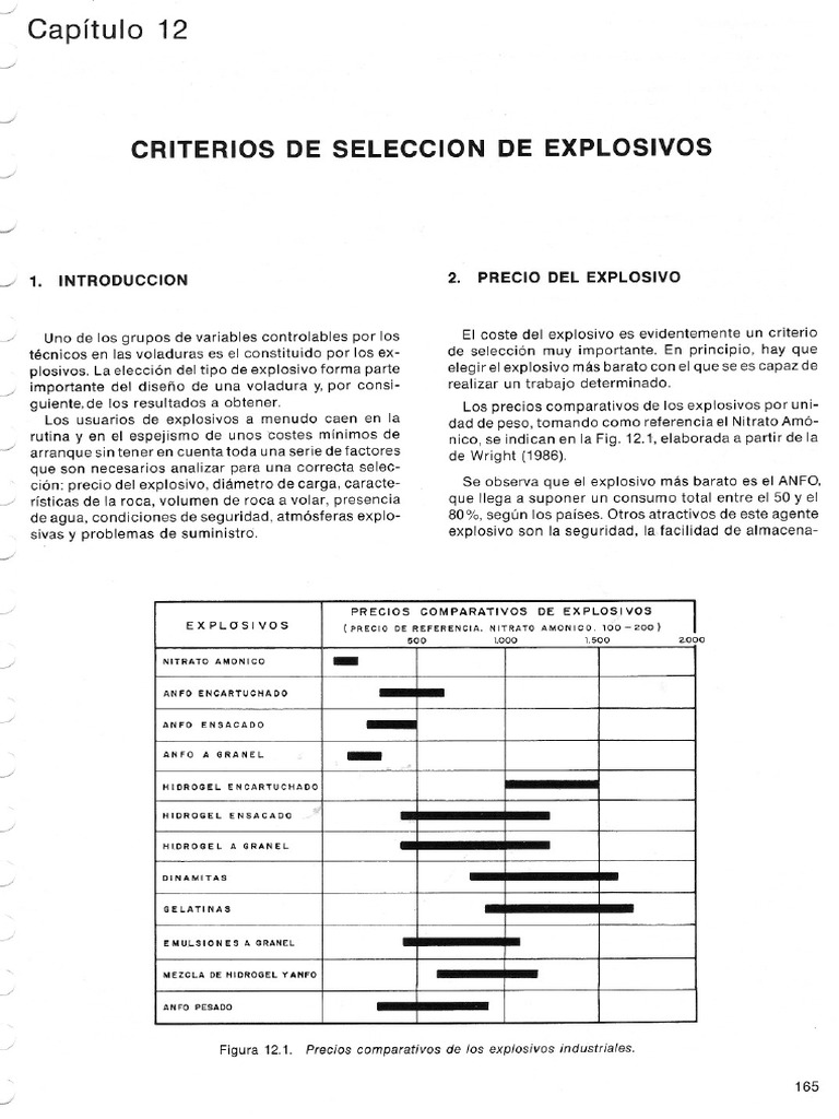 12 - Criterios de Seleccion de Explosivos PDF | PDF