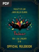 Rulebook Jamia Fest