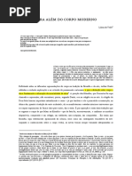 Para Alem Do Corpo Moderno