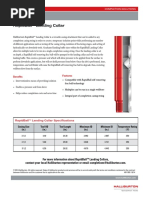 Rapidball Landing Collar: Benefits Features