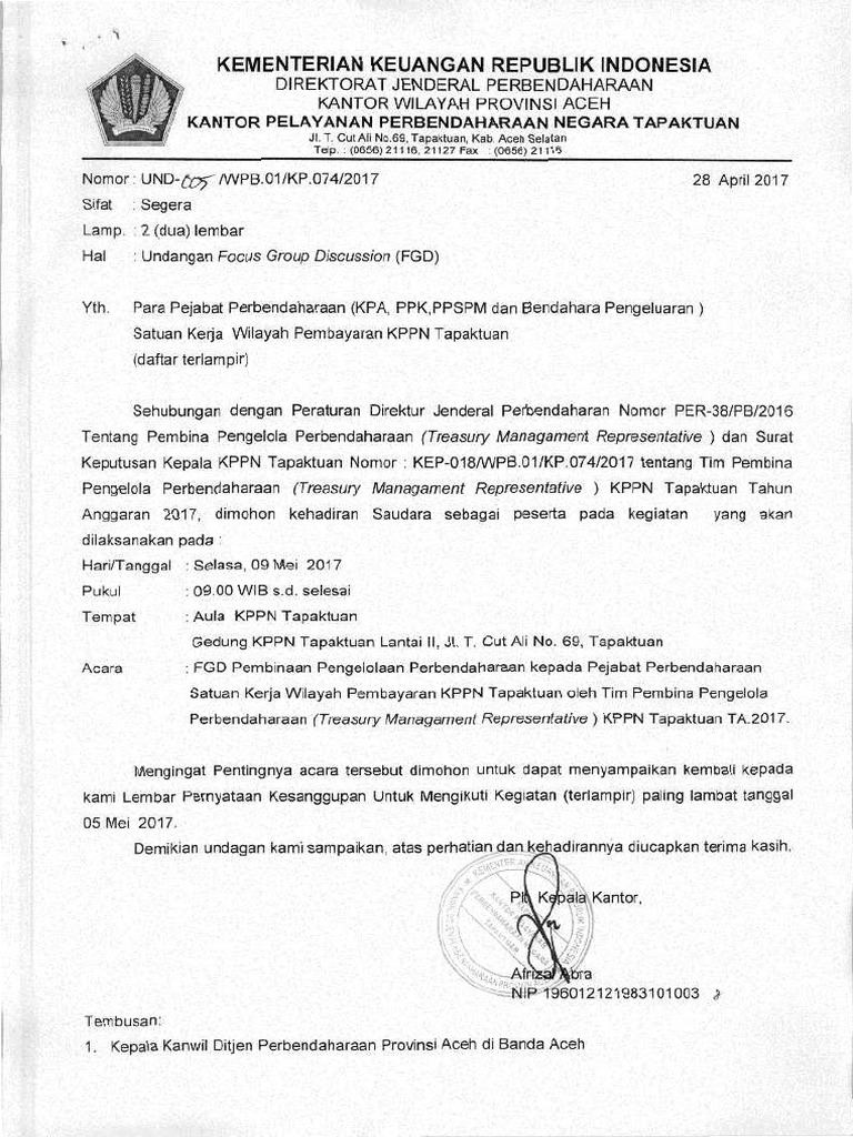 1080+ Contoh Undangan Fgd Gratis Terbaik