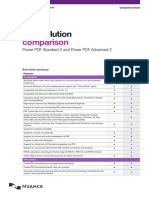 Power PDF 2 Advanced vs Standard Comparison Chart