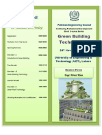 Green Building Technologies: Programme
