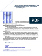 Food Quality and Safety Systems-A Training Manual on Food Hygiene and the Hazard Analysis and Critical Control Point FULL (HACCP) System (FAO 1998)