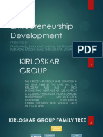 Entrepreneurship Development