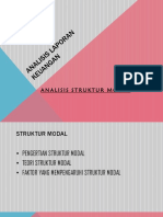 Analisis Struktur Modal