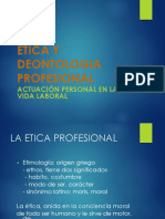 Ética y Deontologia Profesional