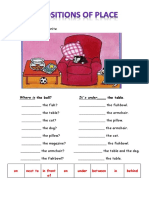 Prepositions of Place