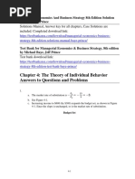 Chapter 4 The Theory of Individual Behavior PDF