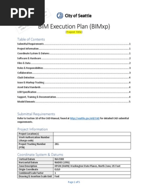 BIM Execution Plan 2